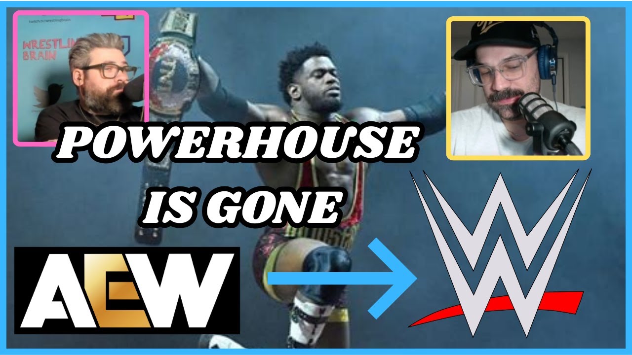 Reacting live to Powerhouse Hobbs LEAVING AEW for WWE