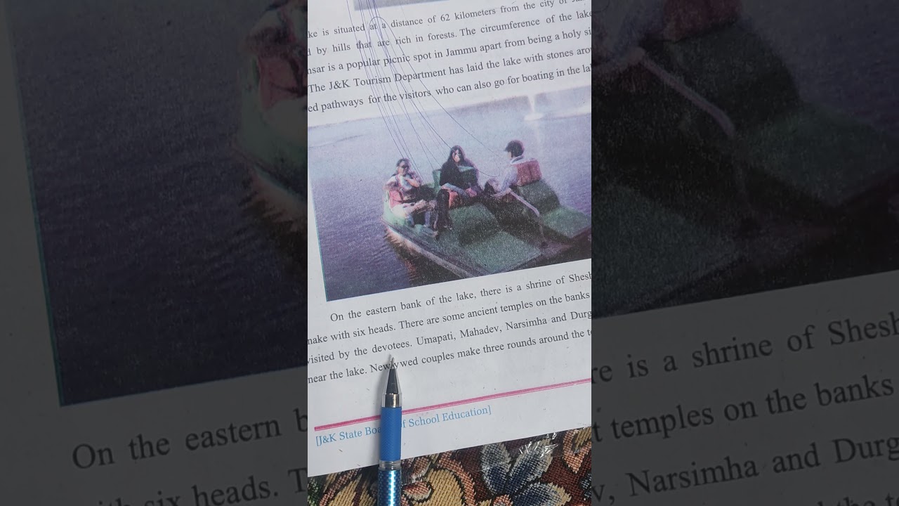 Mansar Lake class 4th