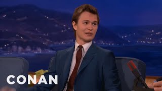 ansel elgort s miniature pick up lines