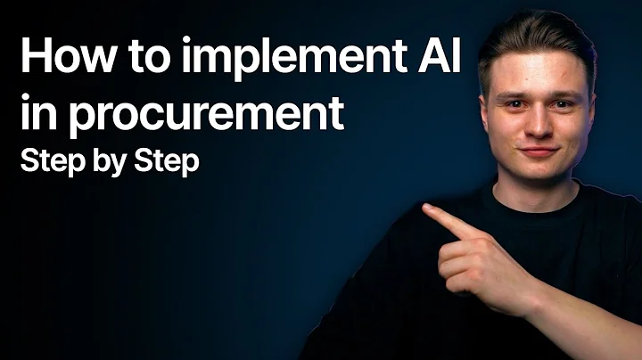 How to Implement AI in Procurement in 2025 & 2026