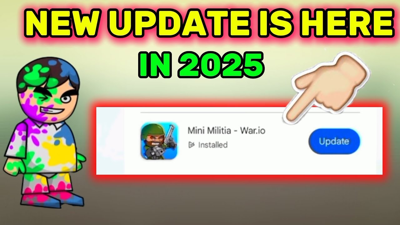 mini militia new update is here || mini militia new update leaks ( 2025 ) 😱