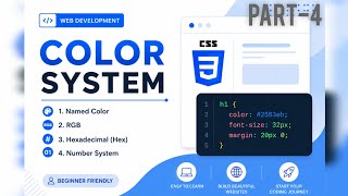 CSS Color System Explained in 🔥 | RGB, HEX, Named Colors | web development