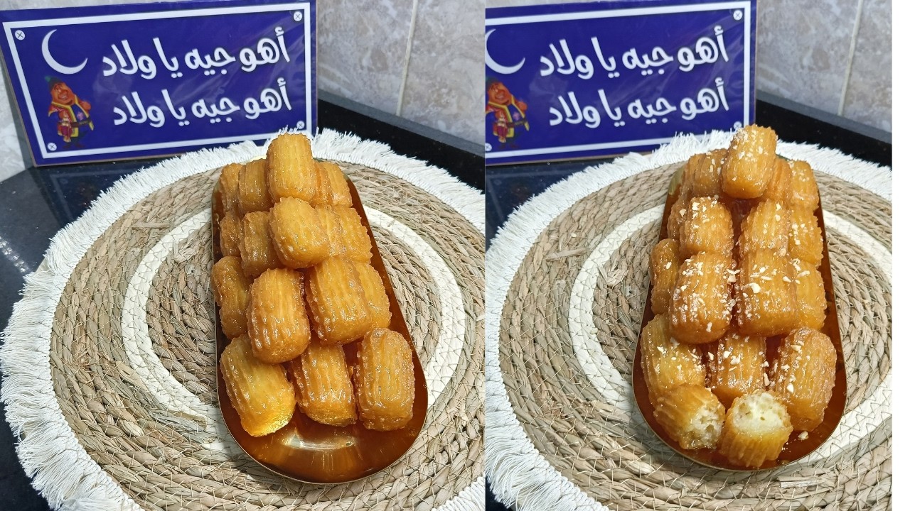بكوبايةقيق عملت نصف كيلو بلح شام مقرمش 😋 يشرفك في عزومات رمضان