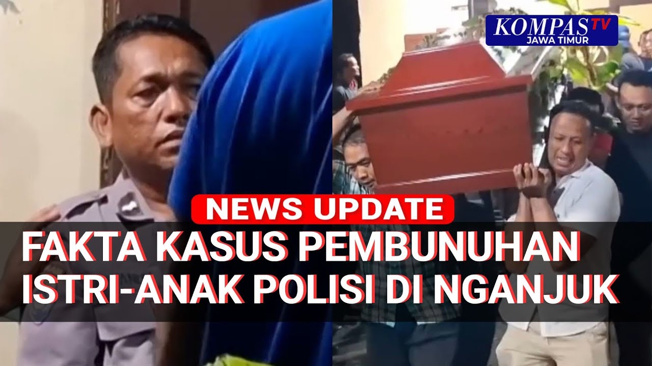 Fakta, Kronologi Hingga Motif Pembunuhan Istri-Anak Polisi di Nganjuk Terungkap!