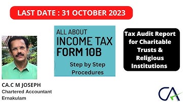 Trust Audit Report in Form 10B