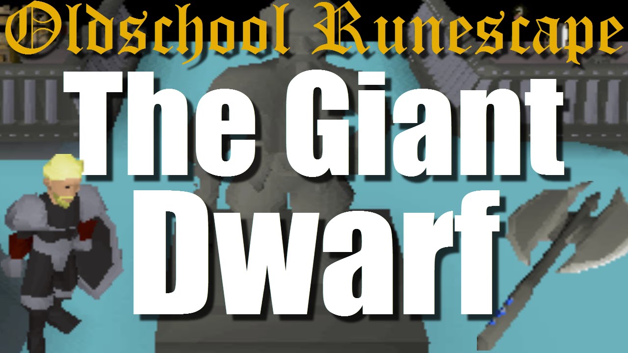 Osrs The Giant Dwarf Quest Guide Youtube