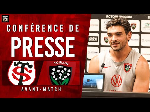 Conférence de presse d'avant-match J2 Toulouse/Toulon