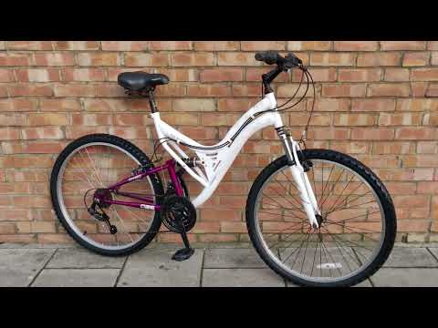 26 AVIGO IVY 18 Speed Steel Mountain BIKE Dual Suspension BICYCLE 5606