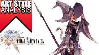 Final fantasy 14 Art-style analysis- Line art