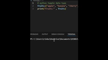 Understanding Tuples in Python: Immutable Lists Explained #Shorts #Trending #Viral