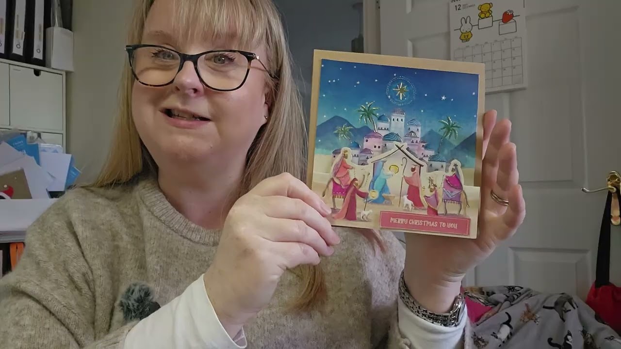 All my crafty Christmas cards I received this year - thank you so much!