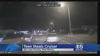 Dash Camera Captures Teen's High-Speed Ride In Sheriff's Cruiser