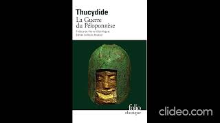 Compte rendu de lecture sur la guerre du Péloponnèse de Thucydide