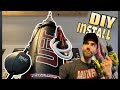 How To Install Everlast Double End Bag | UFC 100lb Heavy Bag | Suspension Rings (+Update)