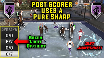 NBA 2K19 What Happens When a Post Scorer Uses a Pure Sharp?