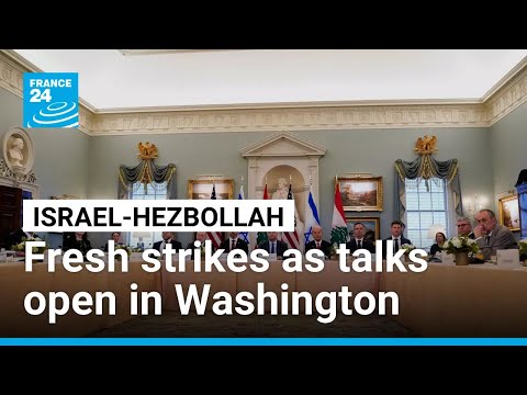 Israel and Hezbollah exchange fire amid new talks in Washington • FRANCE 24 English