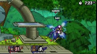 [SSF2] Falcon v Marth from downtown