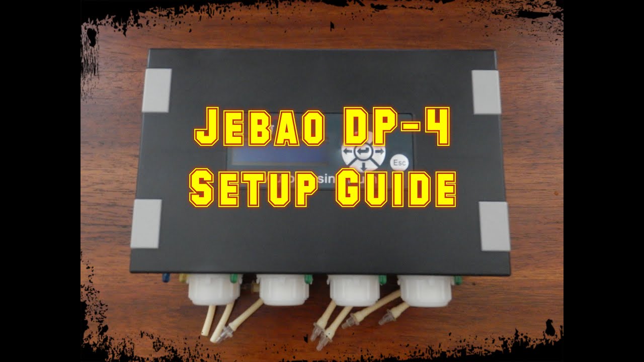 Jebao Dp-4 Dosing Pump Setup | Beginner Guide To Saltwater Aquariums