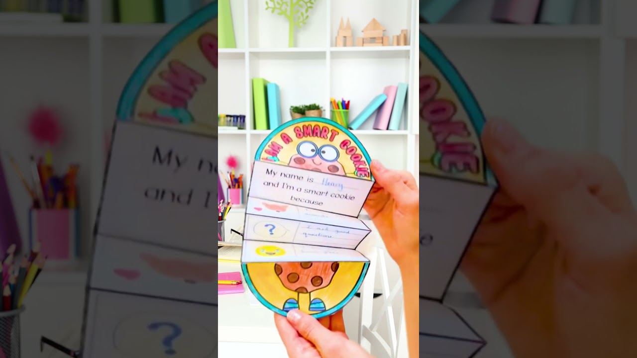 Back to school smart cookie writing craft activity #teacherideas #firstgrade #secondgrade