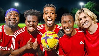 YOUTUBER FOOTBALL CHALLENGES Ft Speed, XQC, JiDion \& Filly