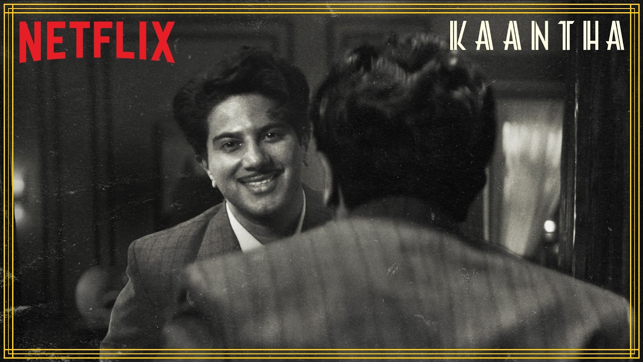 ⁣Dulquer’s UNFORGETTABLE Mirror Scene | Kaantha | Netflix India