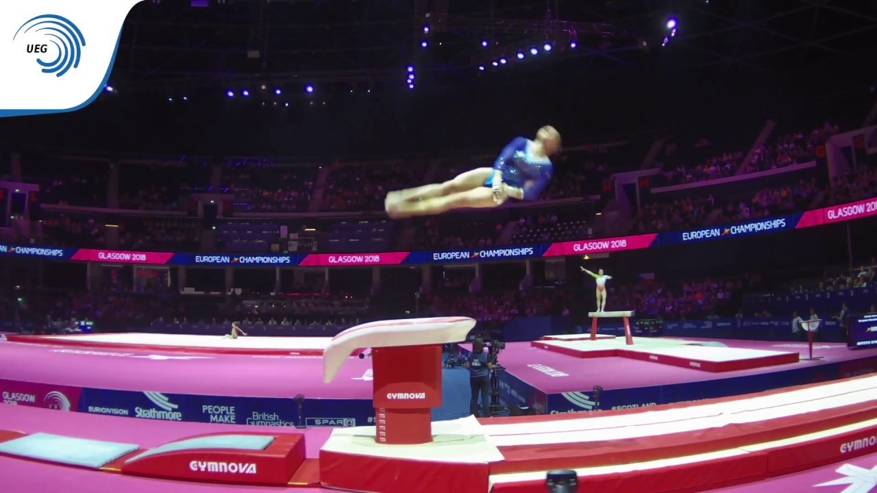 Argyro AFRATI (GRE) - 2018 Artistic Gymnastics Europeans, qualification vault
