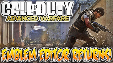 Call of Duty: Advanced Warfare "Emblem Editor Returns!"