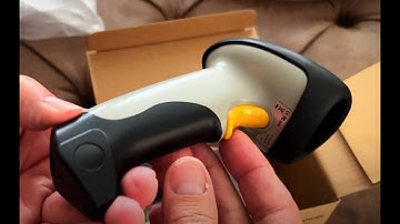 Bluetooth Barcode Scanner, 1D Handheld Automatic Laser Fast Accurate Bar Code Reader