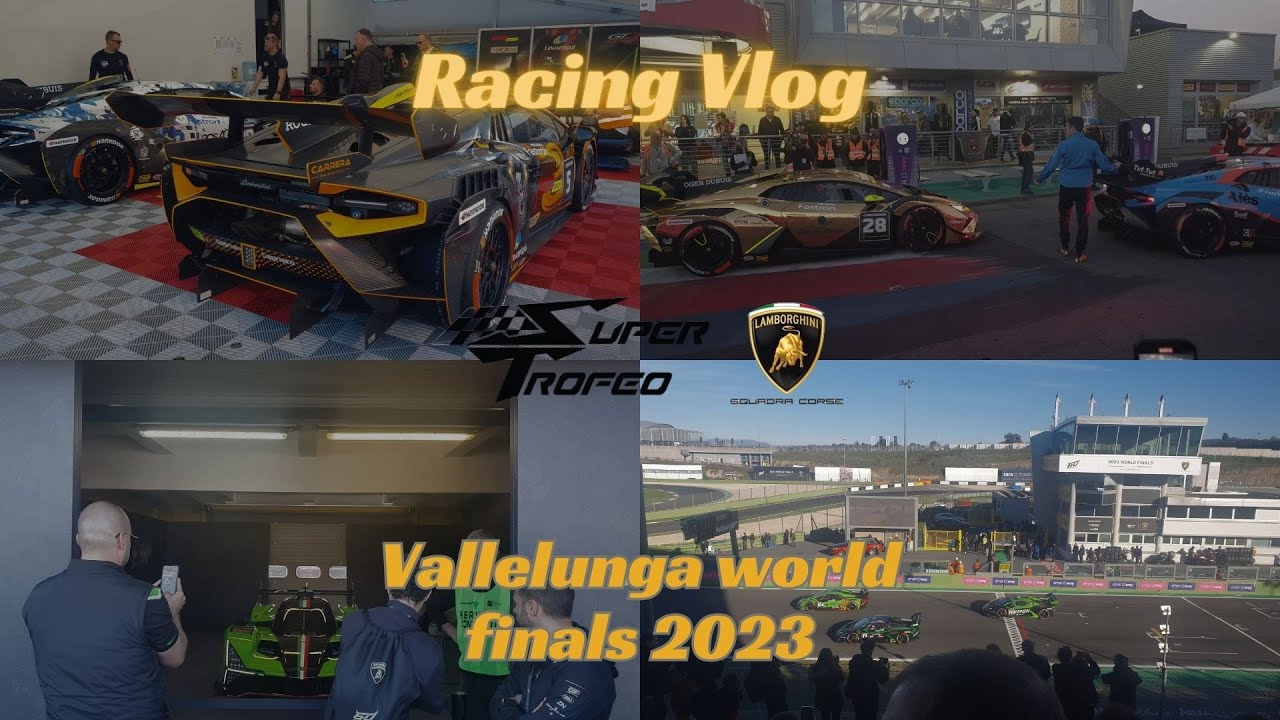 Paddock Racing Vlog - Lamborghini Super Trofeo Vallelunga World Finals ...