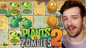 First Time Playing Plants vs. Zombies 2... (Reflourished)