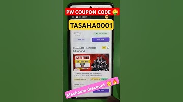 Pw Shreshth ESE+ Gate 2028 Batch C Coupon Code | Pw discount Coupon Code For Gate batch #pwoffers