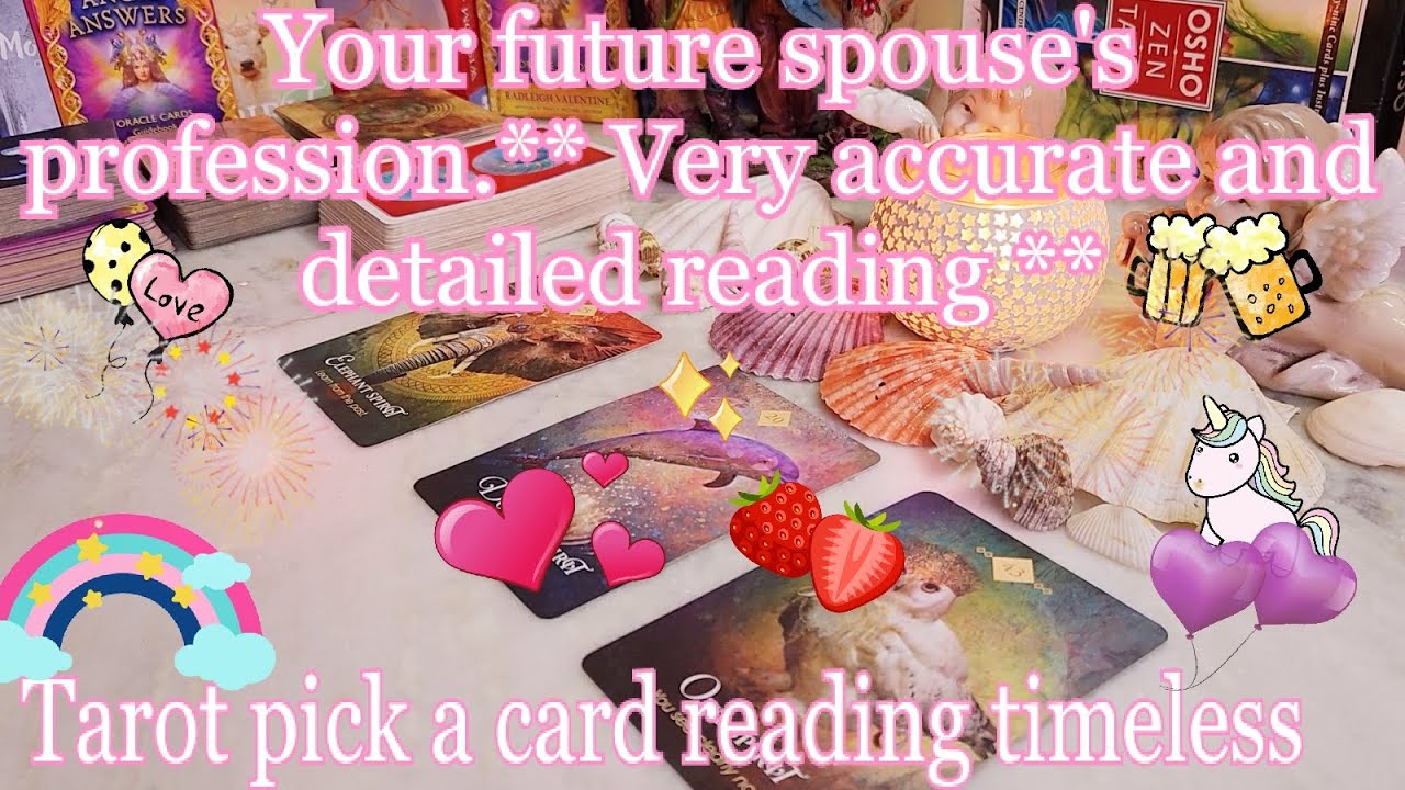 Your future spouse's profession😘😍🥰.** Very Accurate Detailed reading **🍑🍒🍇Tarot🌛⭐️🌜🧿🔮