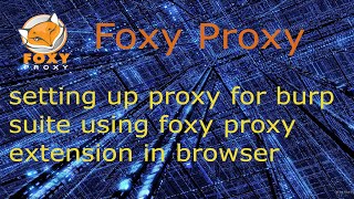 How to setup foxy proxy for burp suite | Kali Linux | Foxy Proxy