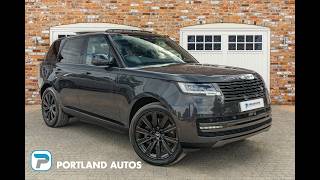 Match Highlights 2024/74 RANGE ROVER P460E PLUG IN HYBRID AUTOBIOGRAPHY IN CARPATHIAN GREY WITH CONTRAST BLACK ROOF