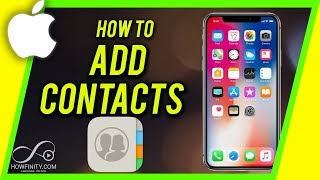 How to ADD CONTACTS on iPhone (For Beginners) screenshot 2