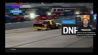 How to DNF in NASCAR at 40 MPH!