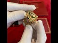 Unboxing Video | Panthère de Cartier ring, Yellow gold, Tsavorite Garnets, Onyx