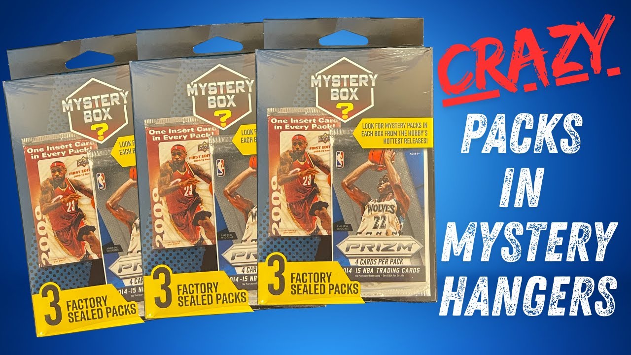 ROOKIES in these NBA Mystery Hanger Boxes - MJ HOLDING