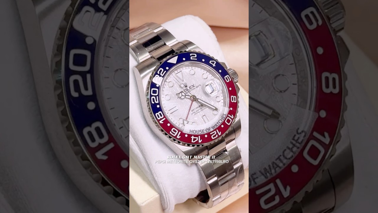 Watch Feature: Rolex GMT Master II Meteorite Pepsi