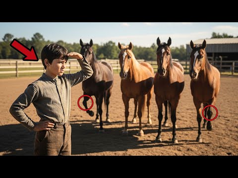Veterano Rechaza 4 Caballos Cojos En Subasta, Niño Los Compra Todos.. Lo Que Hace Los Vuelve Leyenda