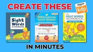 Brand NEW KDP Sofware (Sight Words Worksheets Generator) Is Live Now!