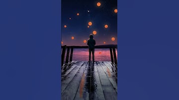 moon falling | made in after effects