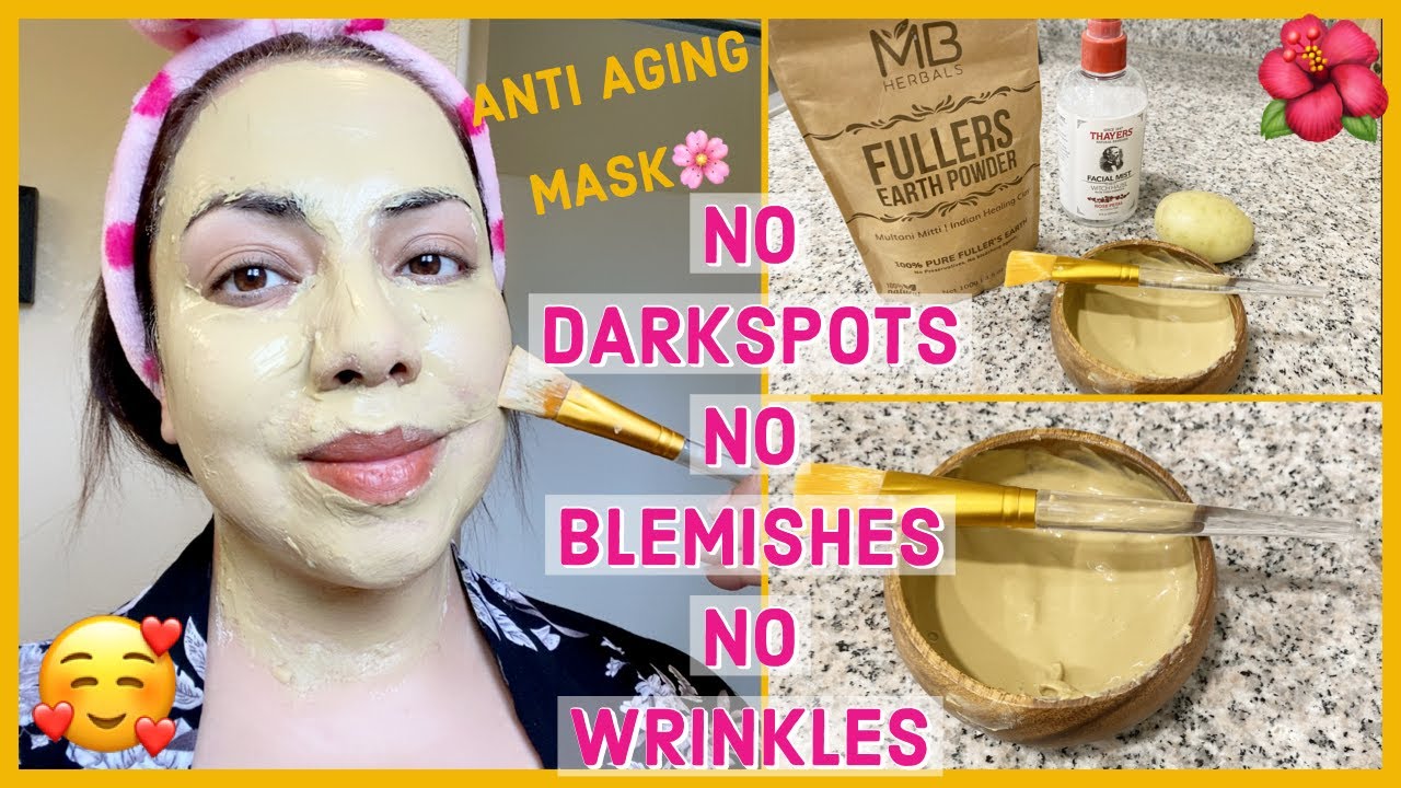 Anti Aging Mask to REDUCE WRINKLES,DARK SPOTS & BLEMISHES How To Make