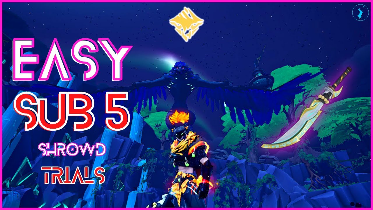 Dauntless Shrowd Trials - Solo Easy Sub 5 | Sword