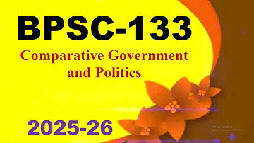 IGNOU BPSC-133 Solved Assignment English Medium 2025-26 For July 2025 and January 2026 Session