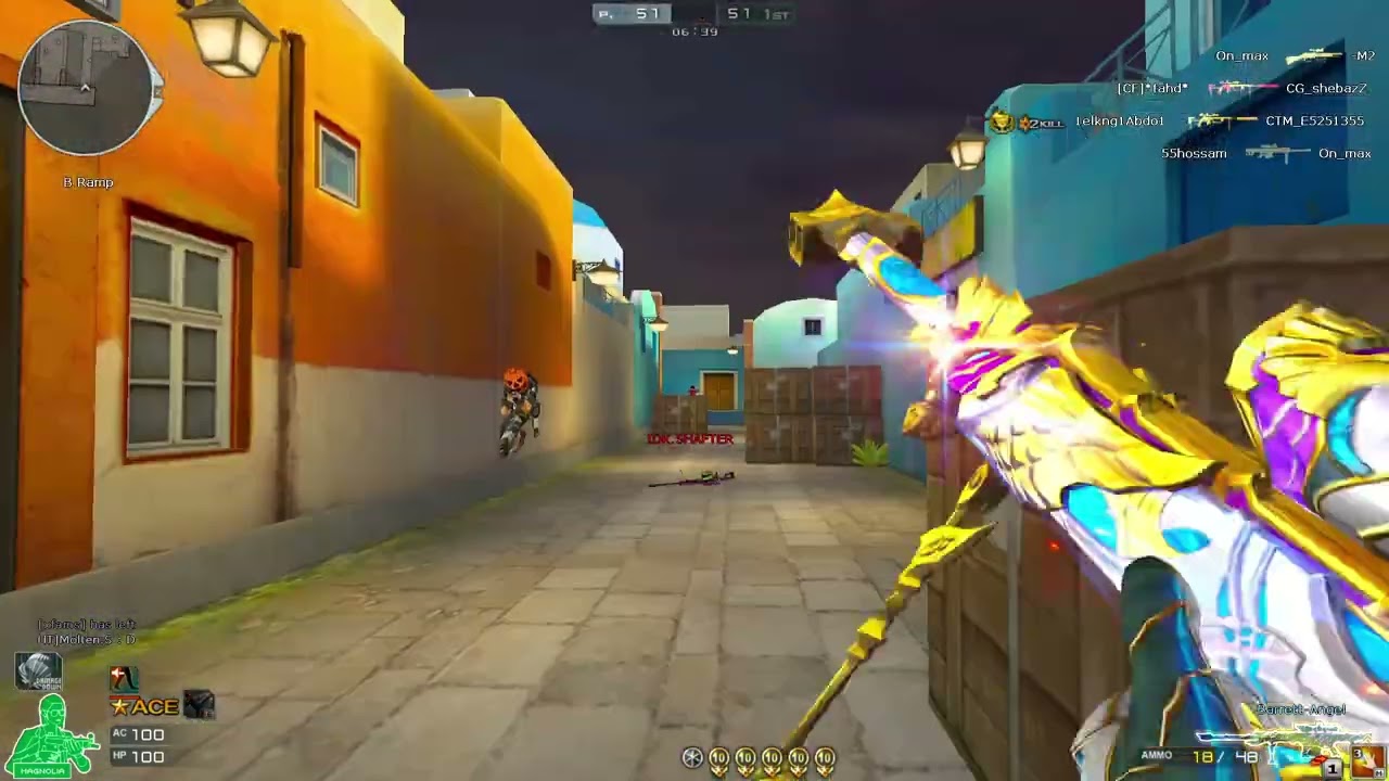 Crossfire West: Barrett Angelic Beast  140 kill FFA gameplay