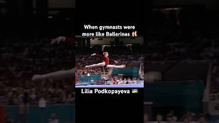 Back When Gymnast Were More Like Ballerinas