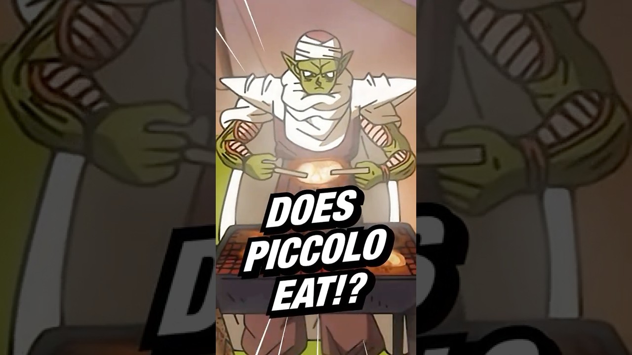 Do Piccolo and the Namekians EAT in Dragon Ball? 