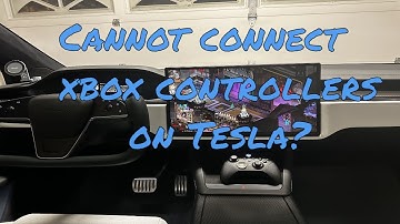 Play steam games on Tesla with Xbox controller | Fix Xbox bluetooth connection issue