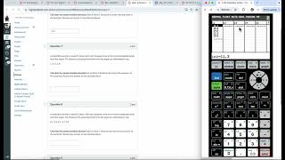 USING THE TI-84 TO CALCULATE SAMPLE STANDARD DEVIATION (PRACTICE PROBLEMS WALK THROUGH)